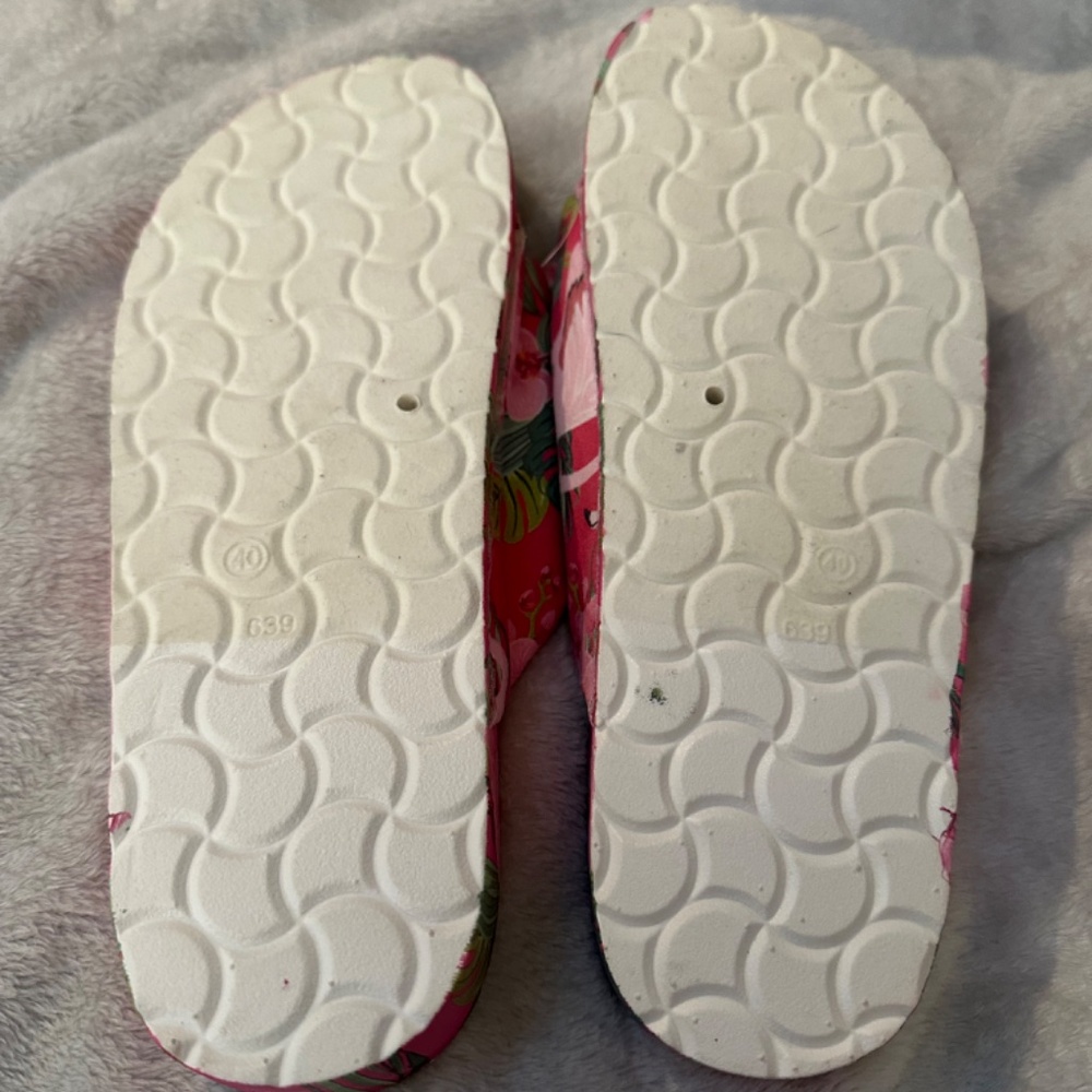 NEW LUK-EES FLAMINGO SLIDES/SANDALS SZ 40 - Picture 3 of 3